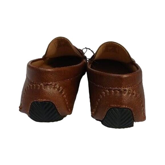 NEW w TAG Rocawear Ludlow Loafers Sz 9.5 Brown Comfort Faux Leather Shoes Preppy main image 4